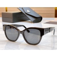 prada sunglasses sale mens PS51XS-06S07L-59 Sunglasses In Black Gold