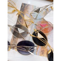 prada sunglasses 2017 PR02X Transparent Silver